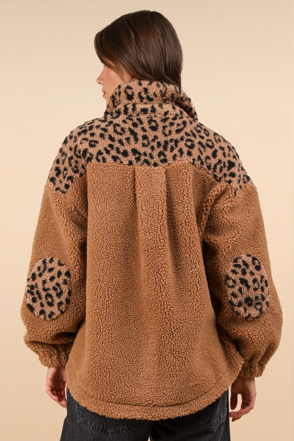 Tommy Fuzzy Leopard Jacket